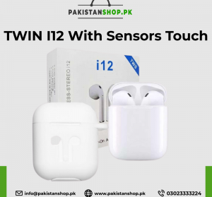 TWIN I12 With Sensors Touch And Window Wireless Earphone V5.0 
