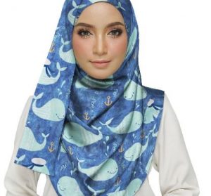 Dolphins Hijab IN STOCK