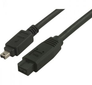 Fire wire cable 4 pin to 9 pin