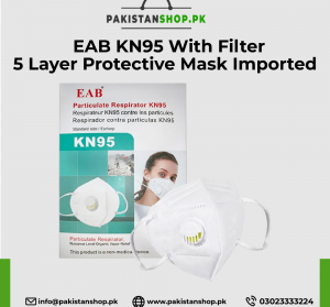 EAB KN95 WITH FILTER 5 LAYER PROTECTIVE MASK IMPORTED