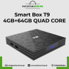 SMART BOX T9 4GB+64GB QUAD CORE 4K ULTRA HD 9.0V