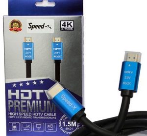 Hdmi Cable Speed-X 2.0v 4k Premium 1.5m