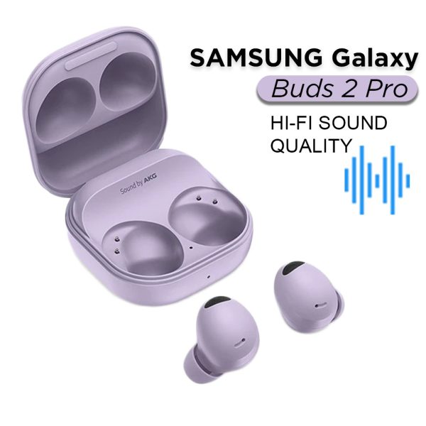 SAMSUNG Galaxy Buds 2 Pro True Wireless Bluetooth Earbuds Bora Purple