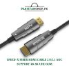 SPEED-X FIBER HDMI CABLE 2.0/2.1 AOC SUPPORT 4K 8K UHD 50M