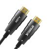SPEED-X FIBER HDMI CABLE 2.02.1 AOC(ACTIVE OPTICAL CABLE) SUPPORT 4K 8K UHD 15M