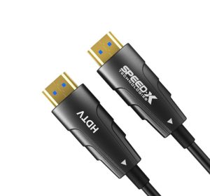 SPEED-X FIBER HDMI CABLE 2.0/2.1 AOC(ACTIVE OPTICAL CABLE) SUPPORT 4K 8K UHD 30M