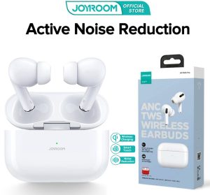 Joyroom Jr-T03s Pro Anc Noise Cancellation With Pop Up Windows Wireless Earbuds Original White
